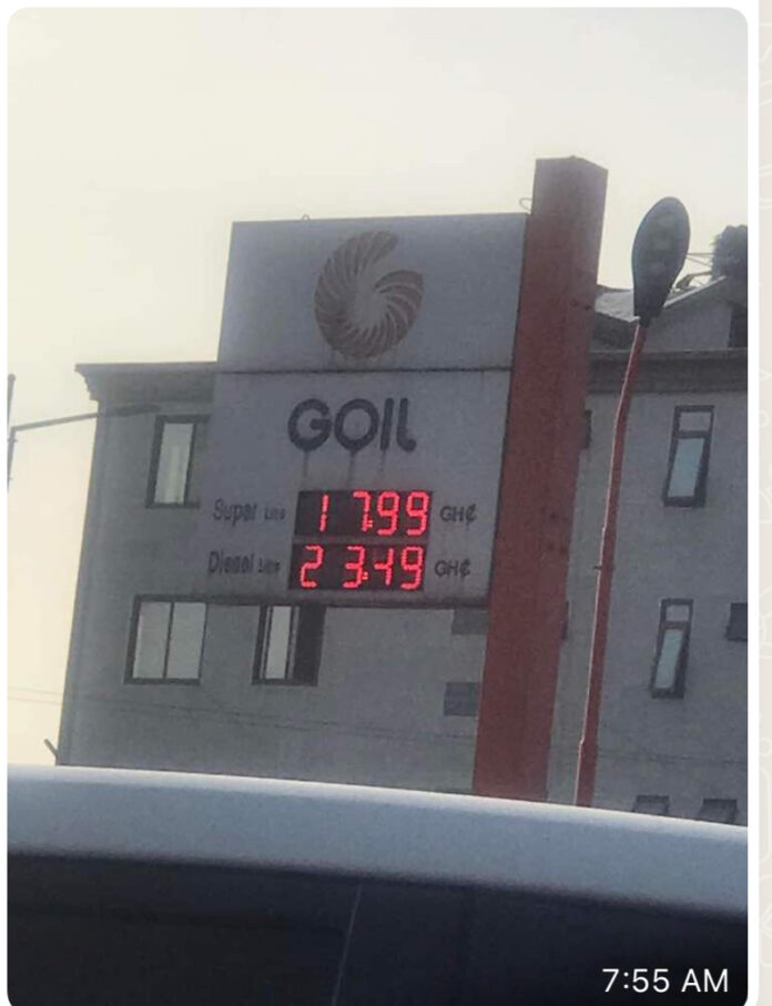 Fuel prices