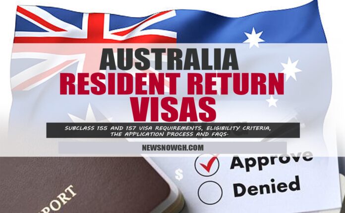 Australia Resident Return Visas 1