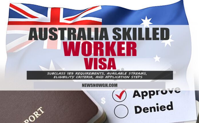 Australia Skilled Worker Visa