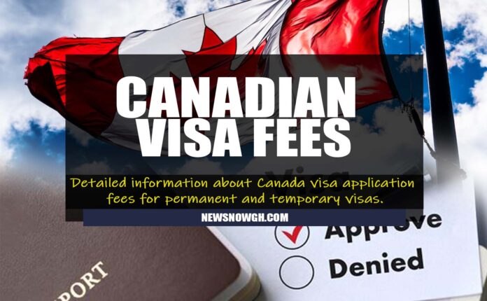 Canadian Visa Fees
