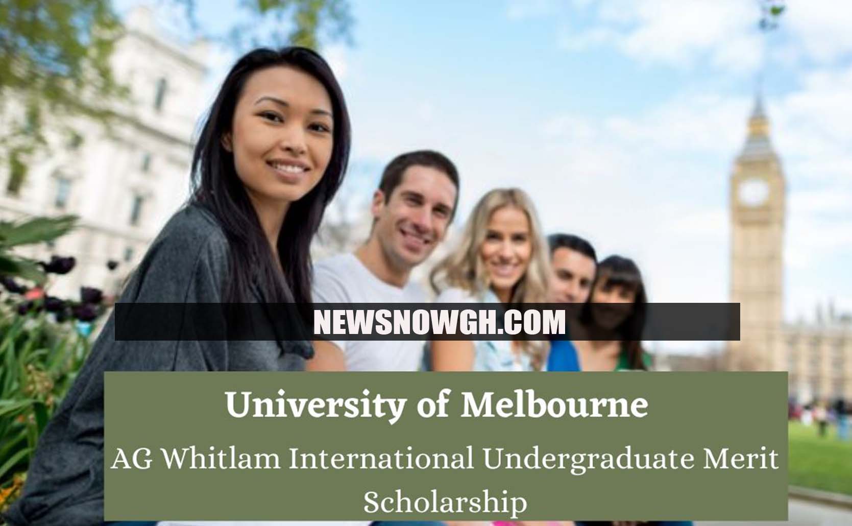 Melbourne University Undergraduate Merit Scholarship