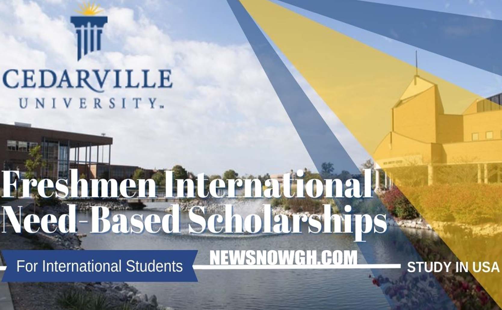 Cedarville University Scholarships for International Students 20232024