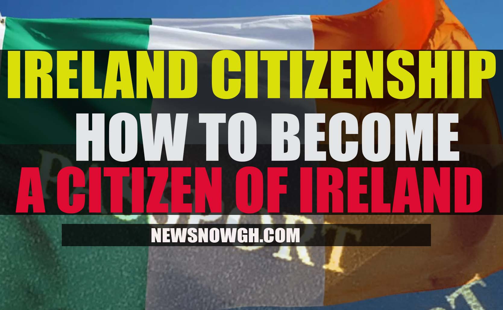 IRELAND CITIZENSHIP - BECOME A CITIZEN