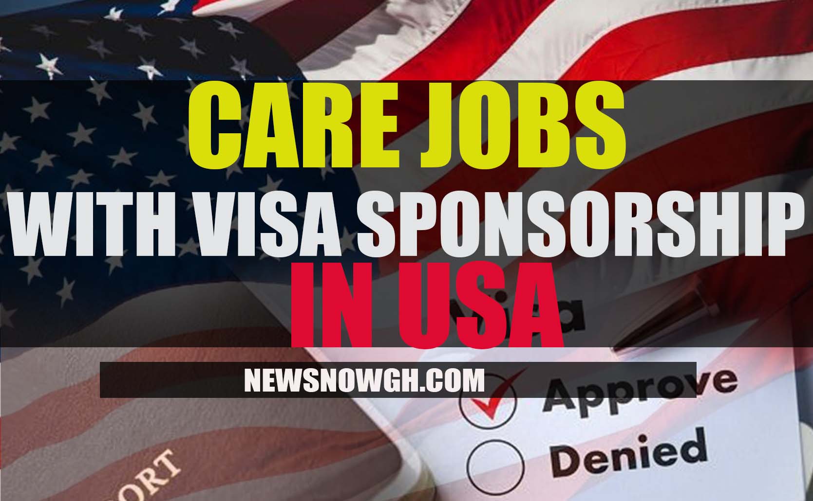 Care jobs with VISA Sponsorship in USA