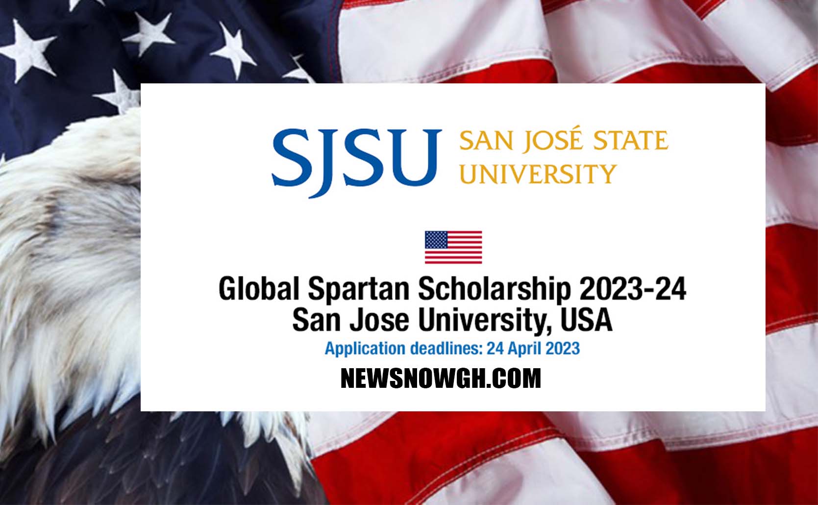 San Jose University International Spartan Scholarship (USA) 20232024