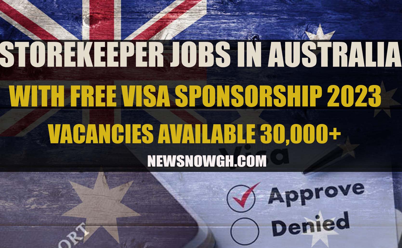 Storekeeper Jobs In Australia  