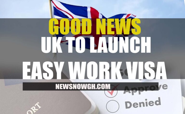 GET READY! UK TO LAUNCH EASY WORK VISA