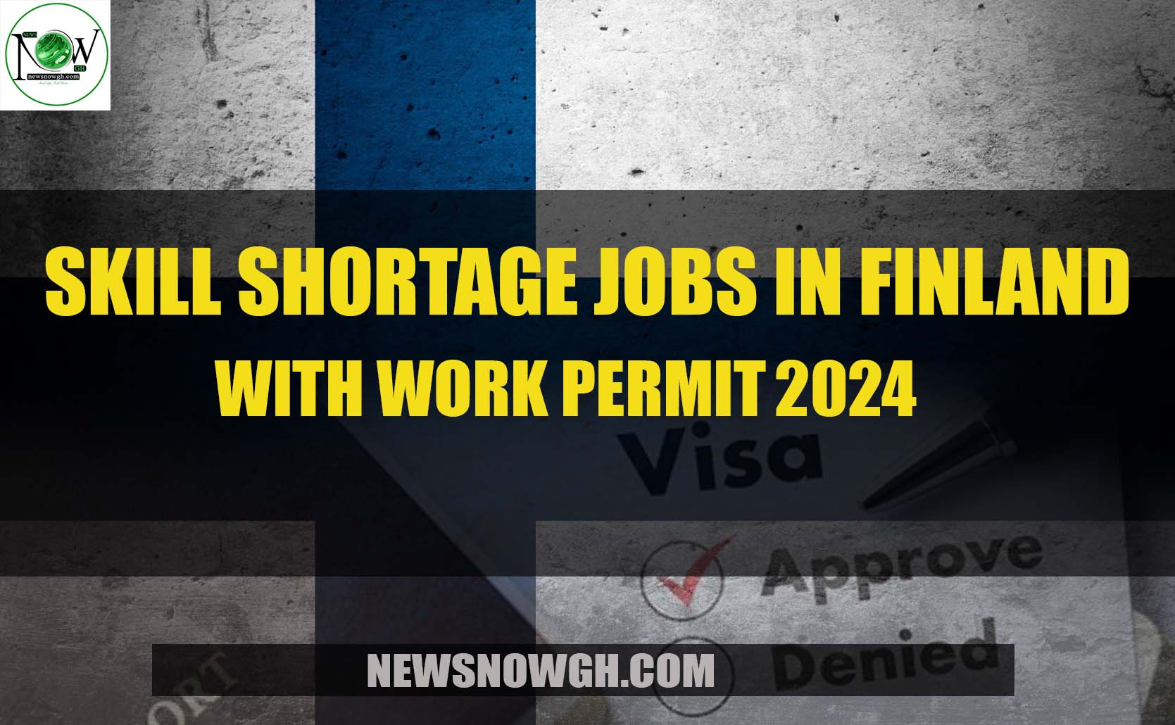 Skill Shortage Jobs in Finland with Work Permit 2024