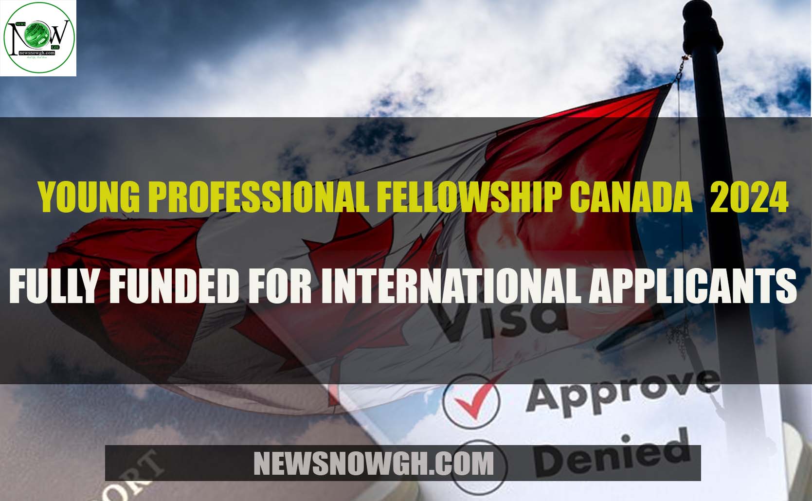 Young Professional Fellowship Canada 2024 Fully Funded for