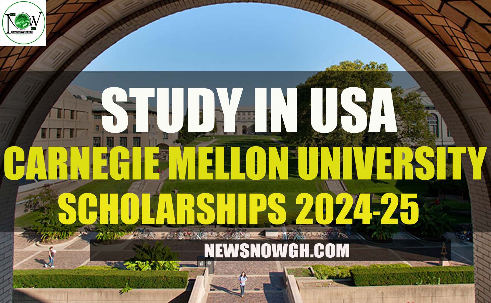Study In USA: Carnegie Mellon University Scholarships 2024