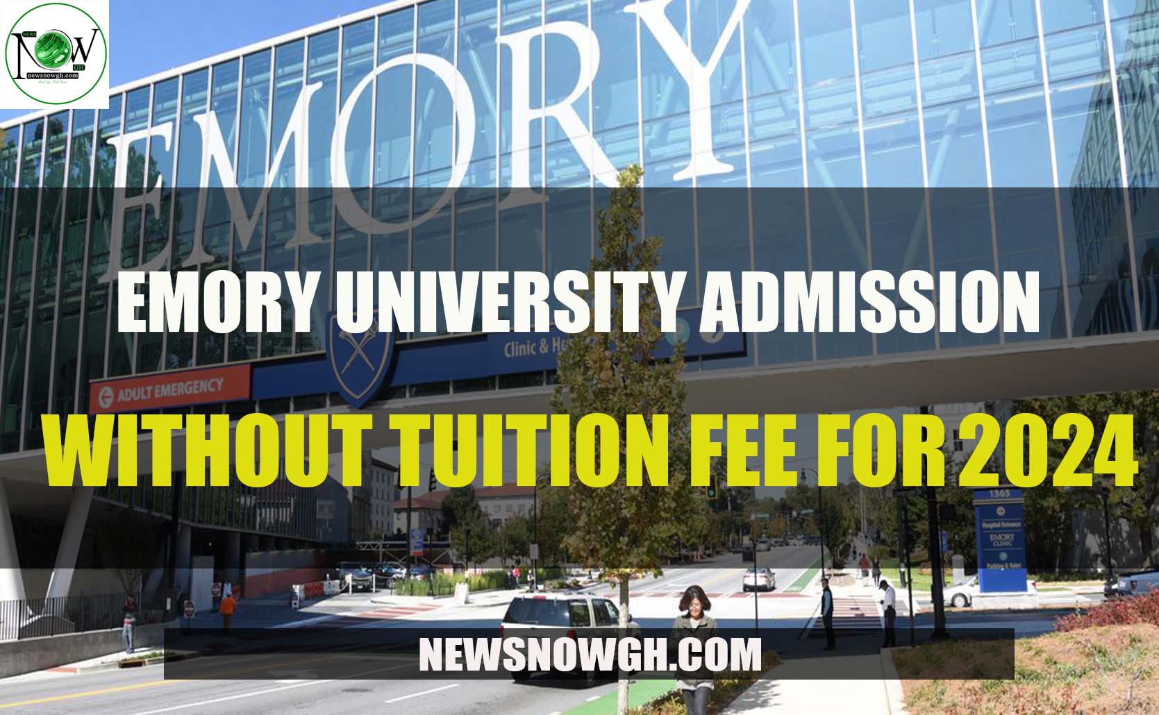 Emory University admissions without tuition fee for 202425