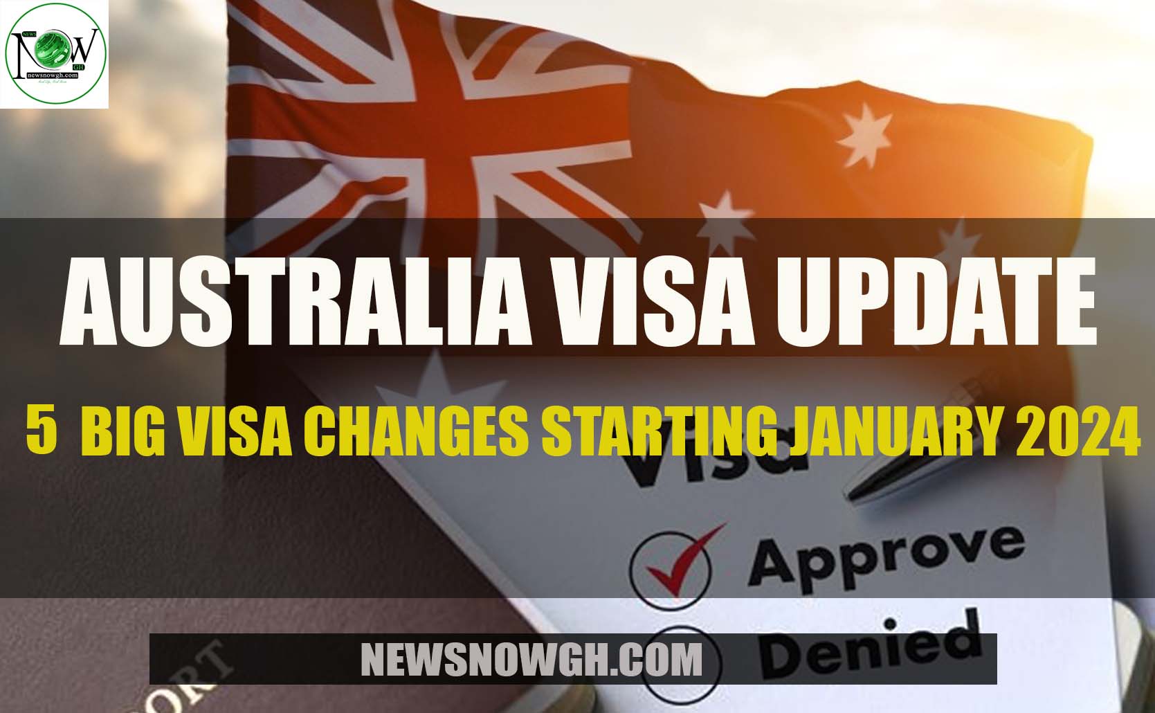 Australia Visa Update 5 Big Visa Changes Starting January 2024
