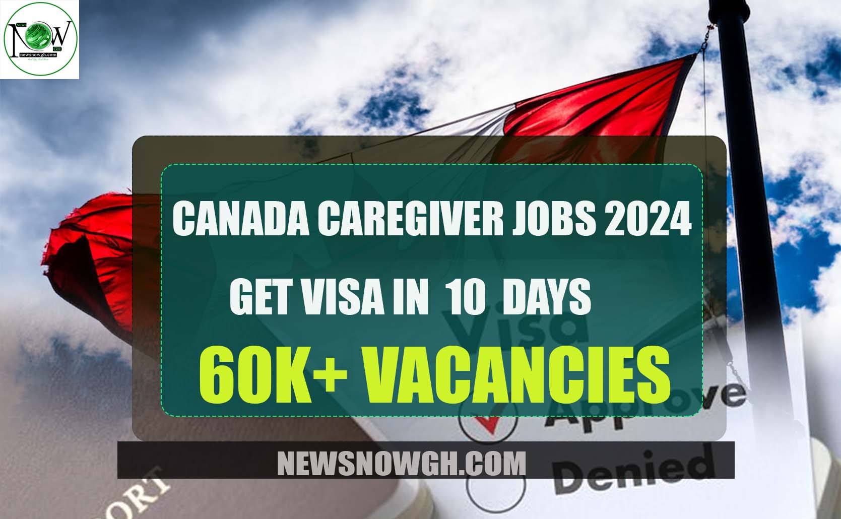 Canada Caregiver Jobs 2024 Visa in 10 Days 60k+ Vacancies