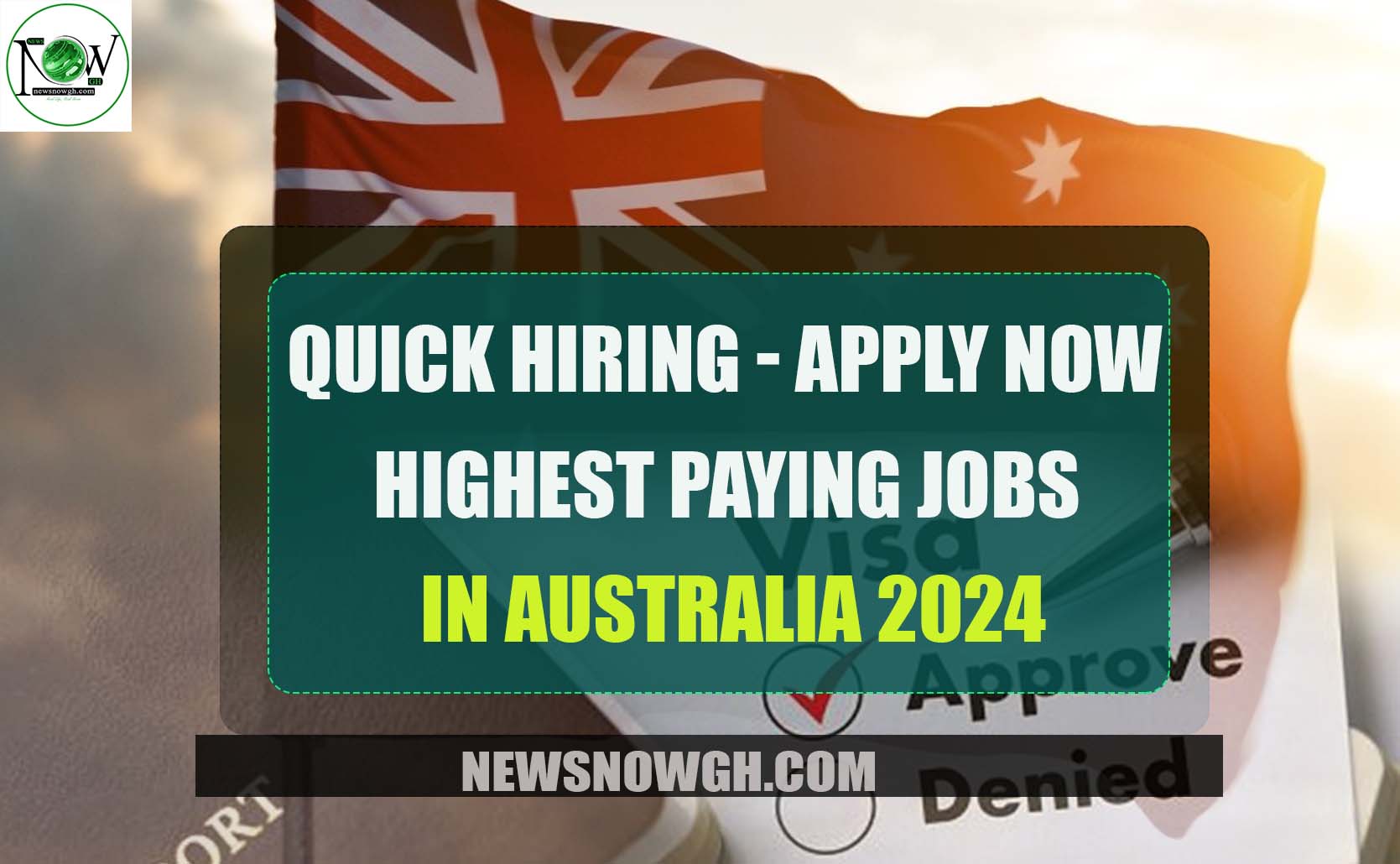 Highest Paying Jobs in Australia 2024 Quick Hiring Apply Now