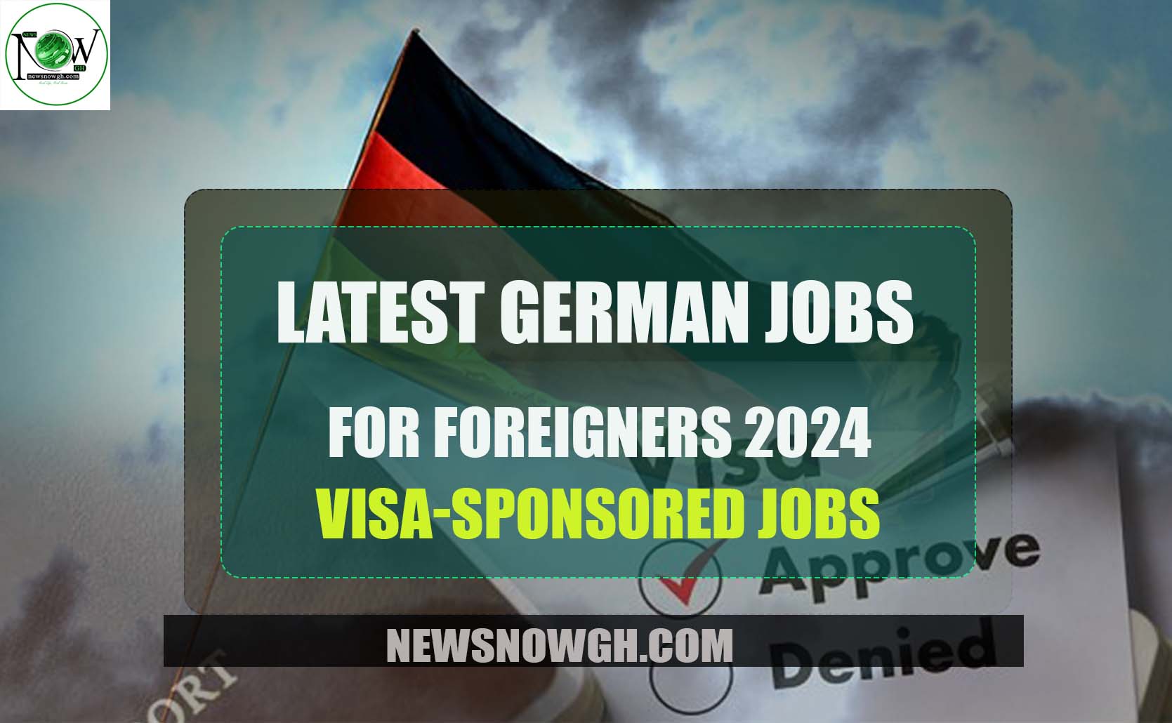 Latest German Jobs for Foreigners 2024 VisaSponsored