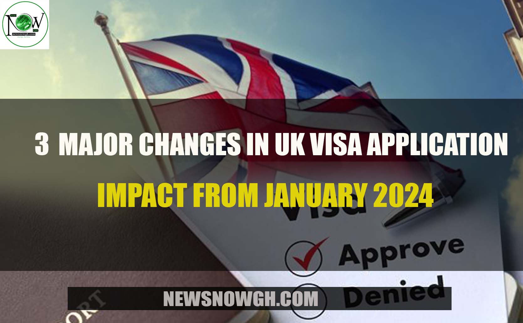 3 Major Changes in UK Visa Application January 2024