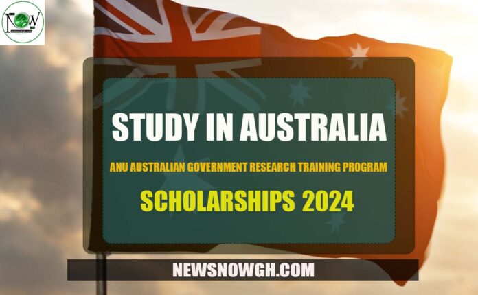 ANU Australian Government Research Training Program