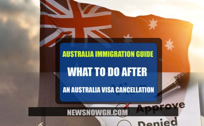 Australia Visa Cancellation