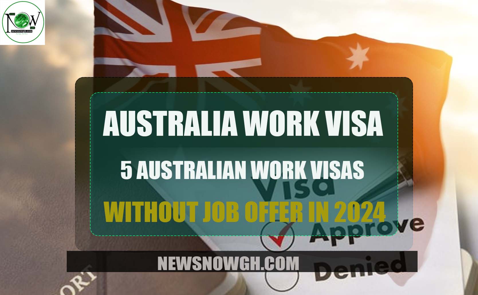 5 Australian Work Visas Without Job Offer 2024 Australia Visa