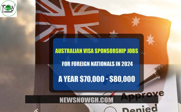 Australian Sponsorship Jobs