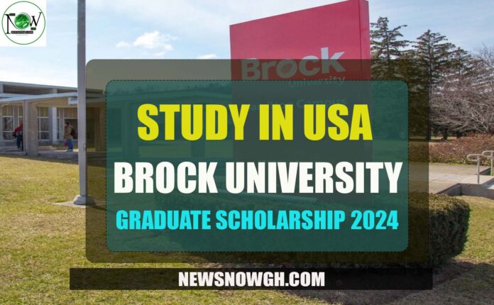 Brock University Graduate Scholarship