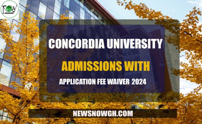 Concordia University Admissions