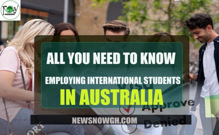 Employing Students in Australia