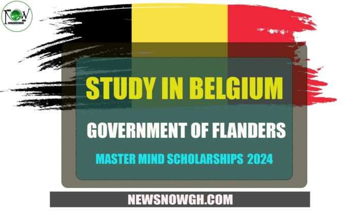 Government Of Flanders Master Mind Scholarships