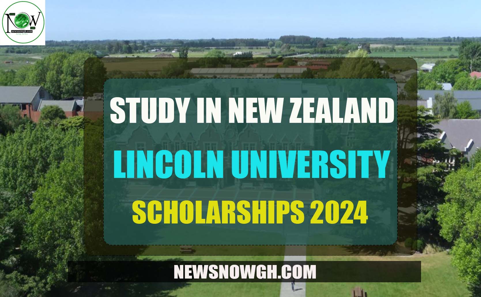 Study In New Zealand Lincoln University Scholarships 2024