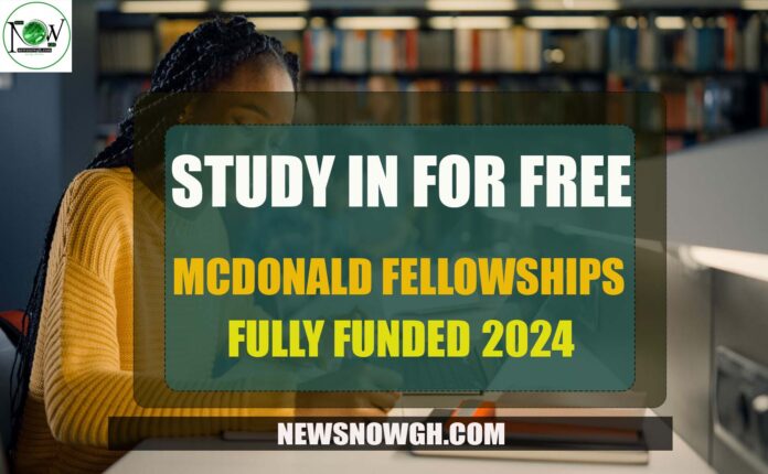 McDonald Fellowships