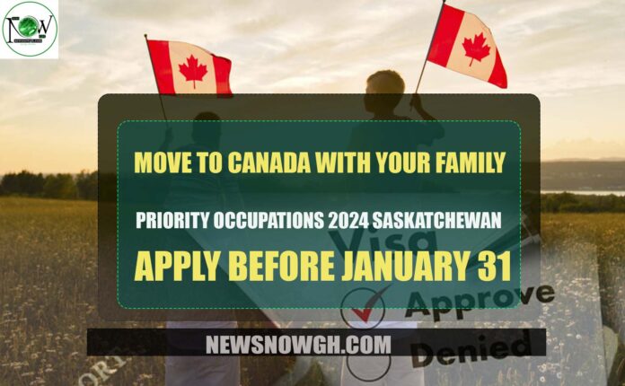 Saskatchewan 2024 Priority Occupations