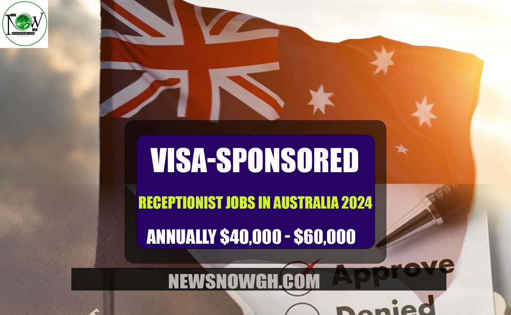 Receptionist Jobs In AUSTRALIA 