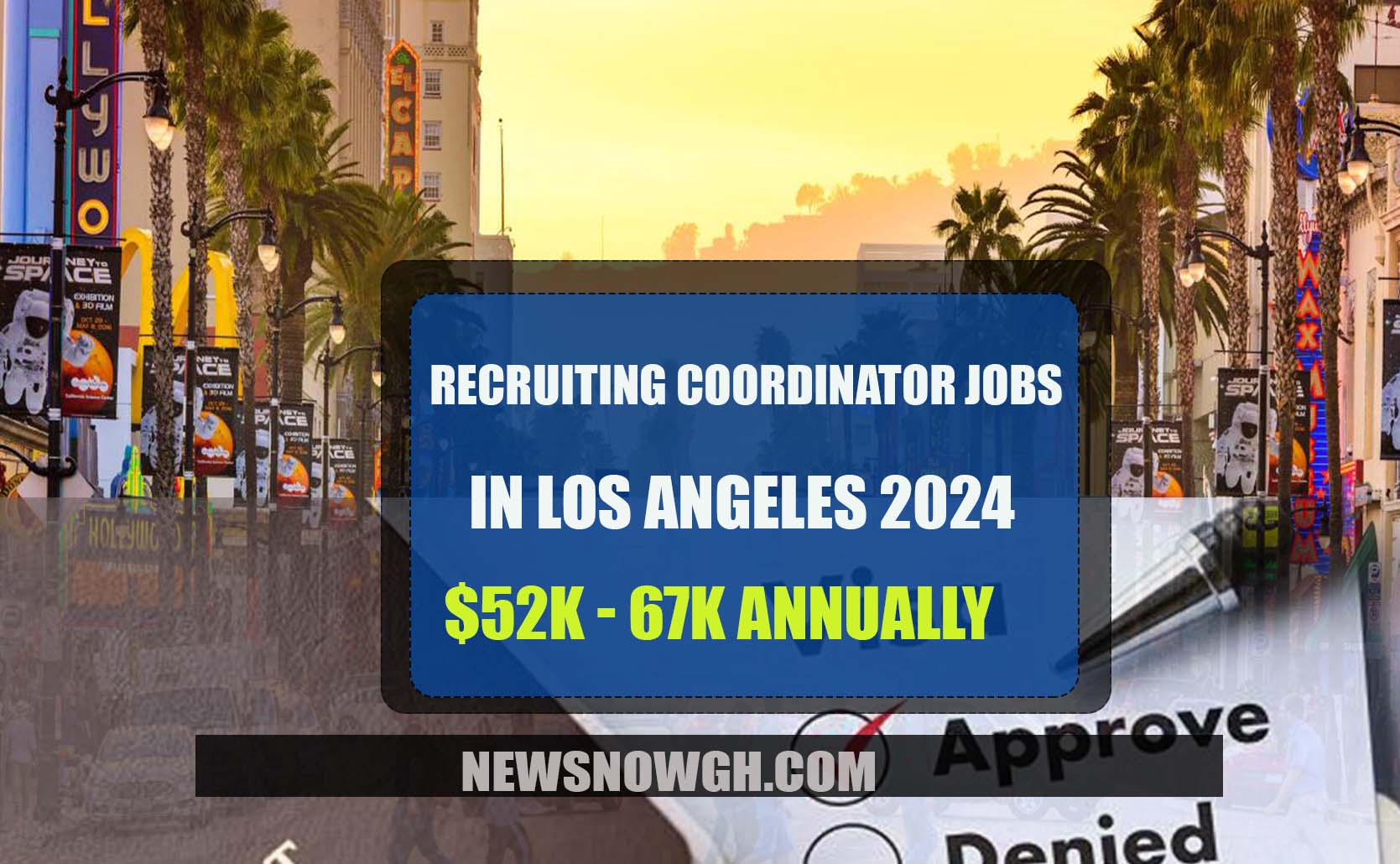 Recruiting Coordinator Jobs In Los Angeles 