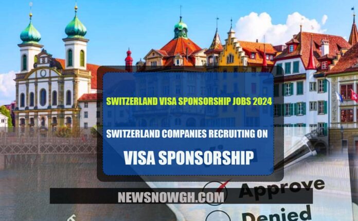 Switzerland Sponsorship Jobs