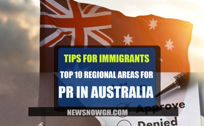 Regional Areas for PR in Australia