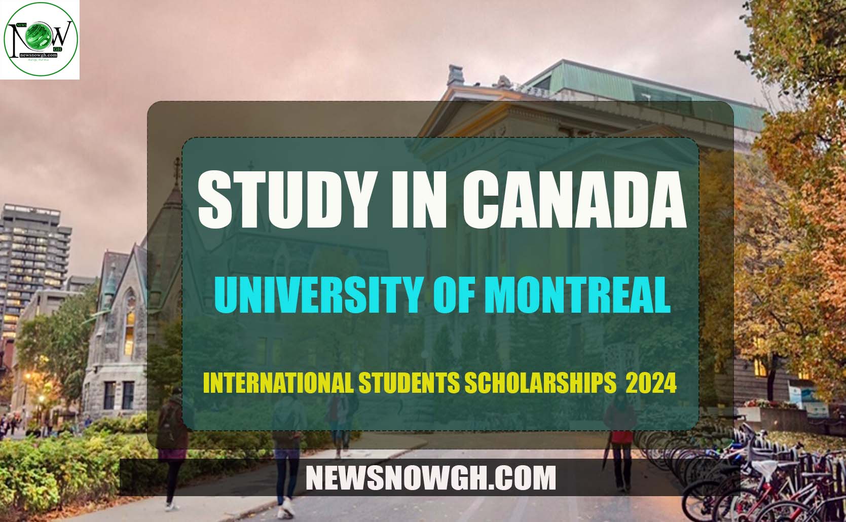 Study In Canada University Of Montreal International Students