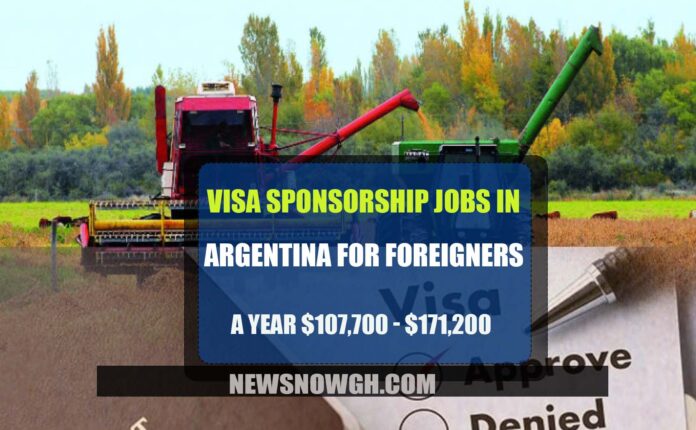Visa Sponsorship Jobs in Argentina