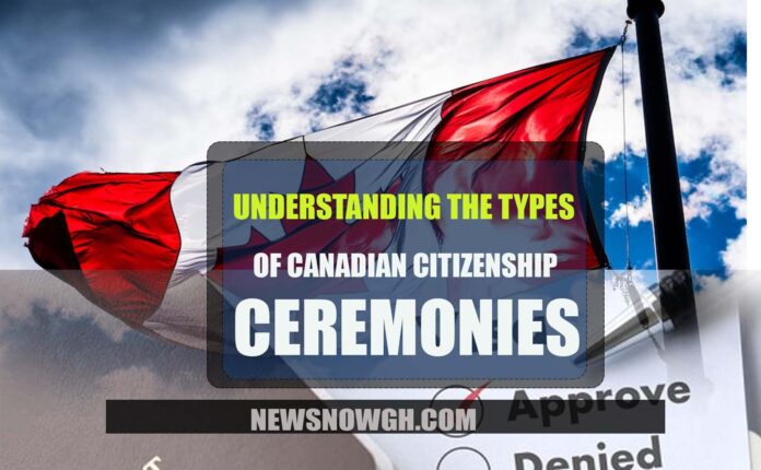 Canadian Citizenship Ceremonies