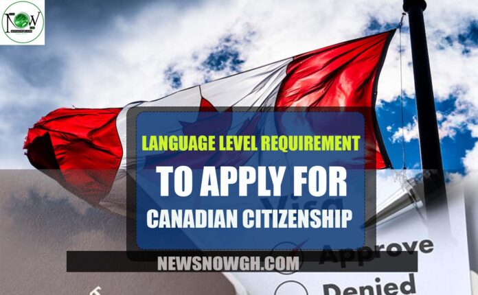 Language Requirement for Canadian Citizenship