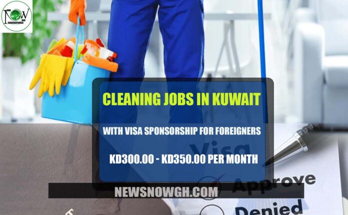 Cleaning Jobs in Kuwait