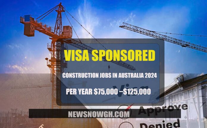 Construction Jobs In Australia