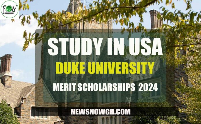 Duke University Merit Scholarships