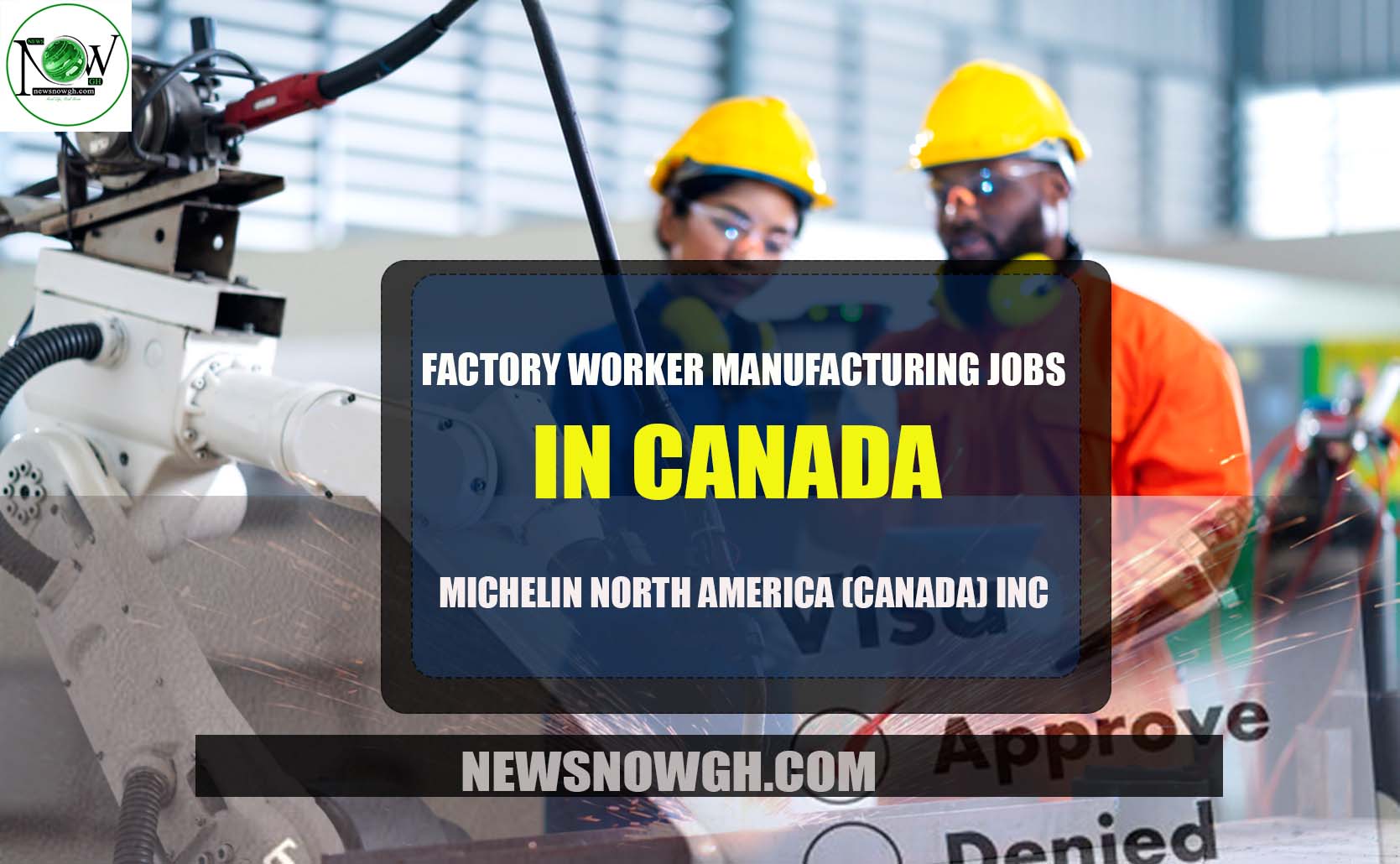 Factory Worker Manufacturing Jobs in Canada