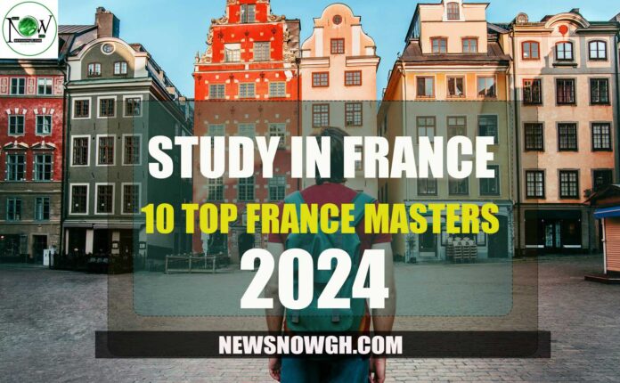 France Top 10 Masters Scholarships