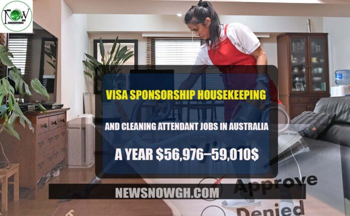 Cleaning Attendant Jobs in Australia