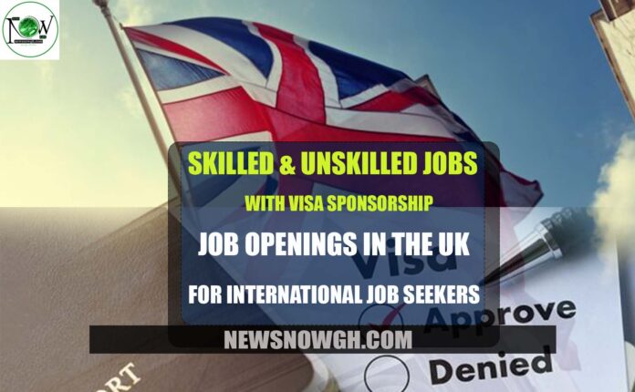 Job Openings In The UK