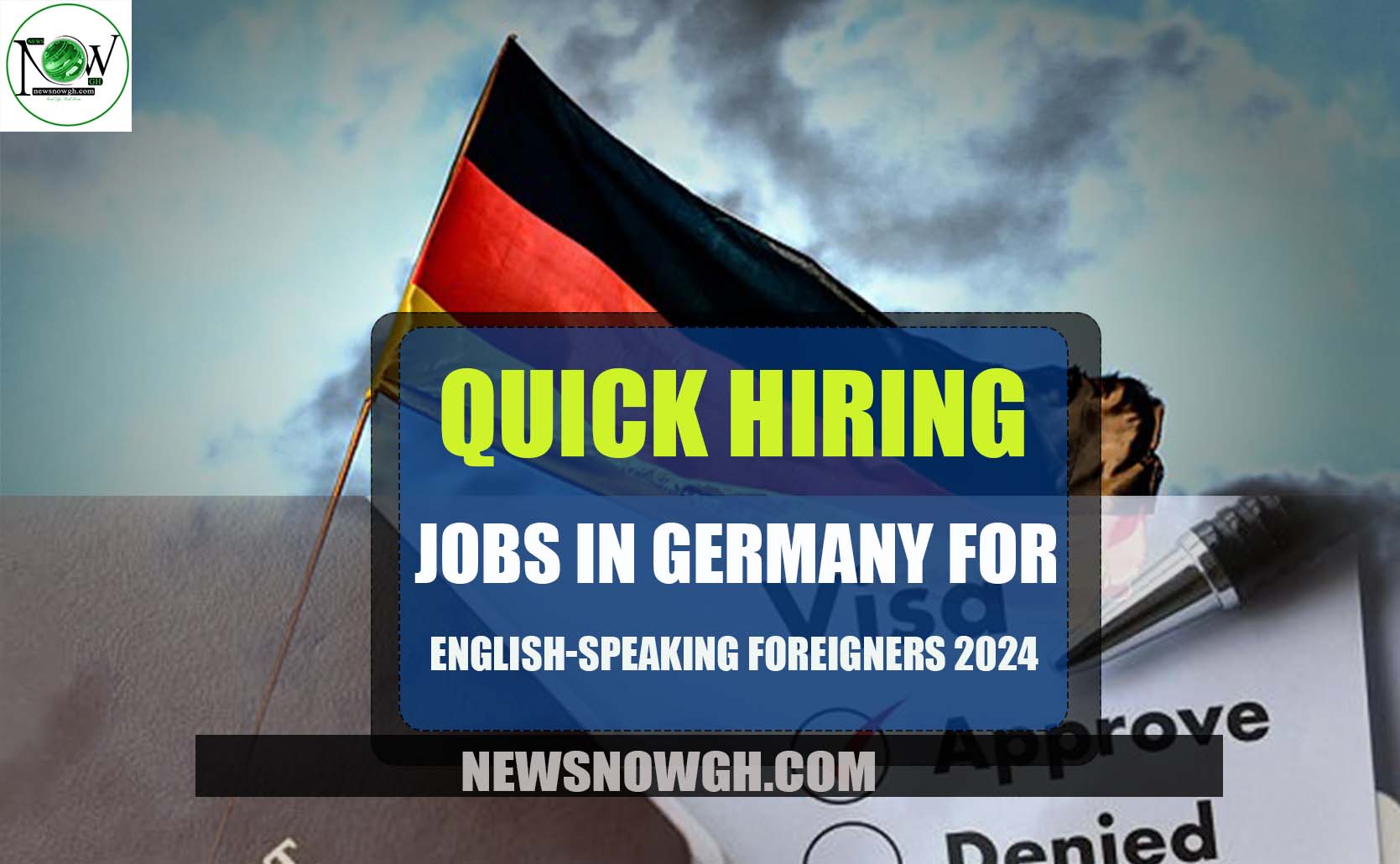 Jobs in Germany for EnglishSpeaking Foreigners 2024