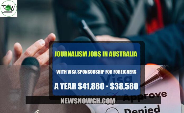 Journalism Jobs in Australia