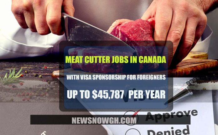 Meat Cutter Jobs in Canada