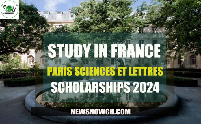 Paris Sciences Et Lettres Scholarships